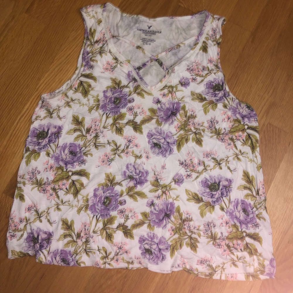 American Eagle Floral Top